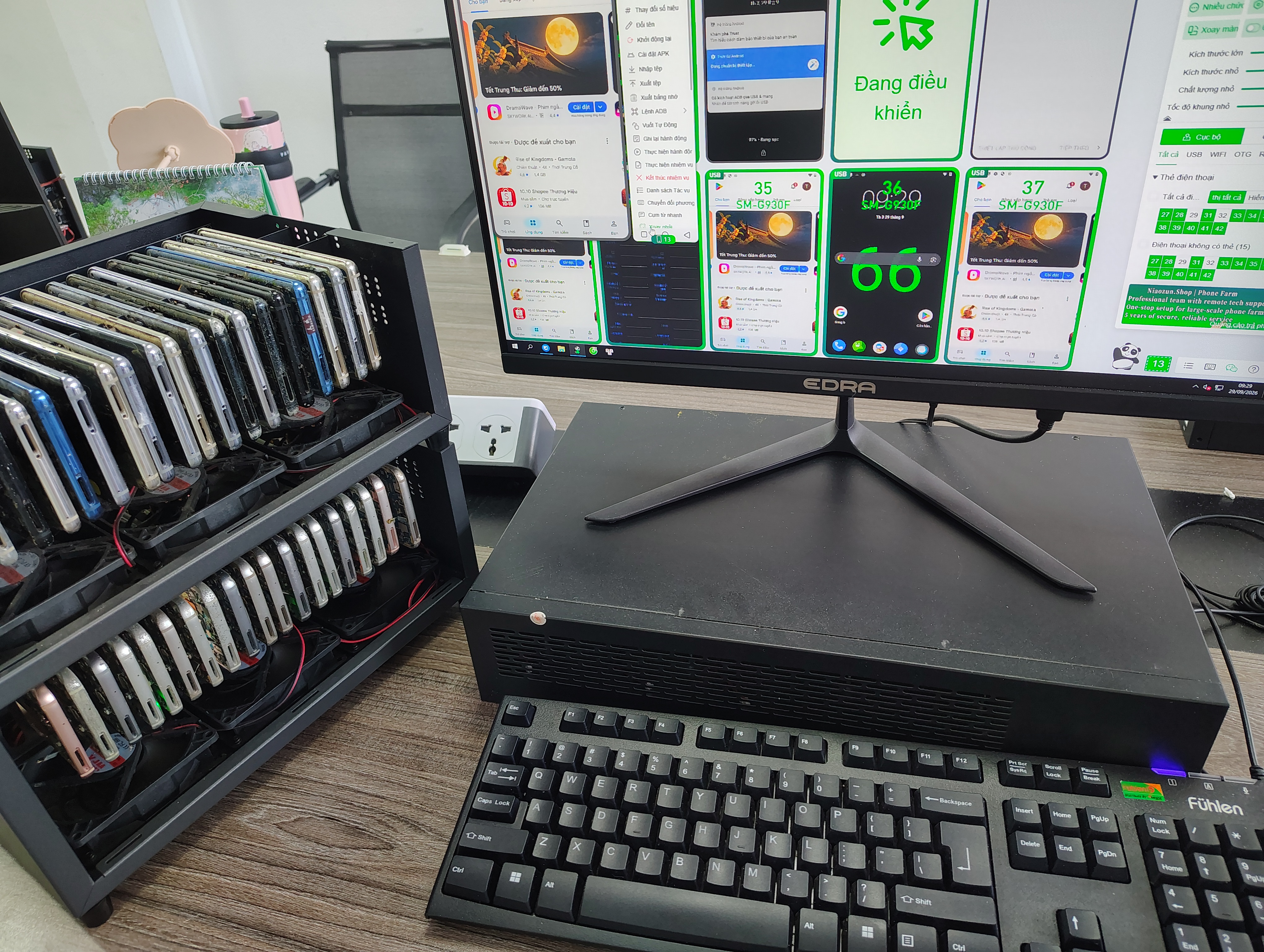 Lắp Đặt Box Phone Farm Tại Đường Dương Đình Nghệ – Cầu Giấy